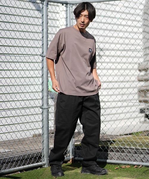 Columbia(コロンビア)の「columbia/コロンビア リラックスフィット綿混ショートスリーブTシャツ ムラサキ限定 PM0963(Tシャツ/カットソー・メンズ・ダークグリーン/グレイッシュベージュ/ホワイト×グリーン/ブラック×グリーン・XL/L/M/S)」の22枚目の写真