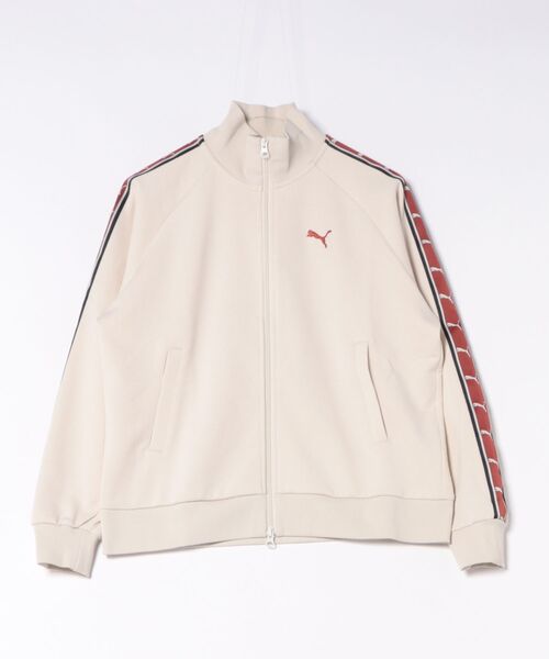 PUMA(プーマ)の「《PUMA》ESS ELEVATED テープ トラック JKT(その他アウター・レディース・ブラック/ブラウン系/ベージュ系その他・S/M/L/XL)」の1枚目の写真