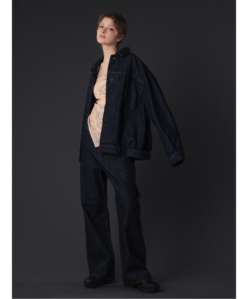 ELCHELE(エルチェレ)の「LOW WAIST E17 DENIM(デニムパンツ・レディース・インディゴブルー・26inch/25inch/24inch)」の8枚目の写真