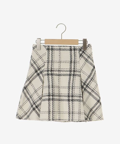 MAJESTIC LEGON（マジェスティックレゴン）の「ボックスプリーツフレアミニスカパン（スカート・レディース・ホワイト系その他2・MEDIUM）」の19枚目の写真