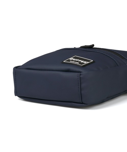 The DUFFER of ST.GEORGE（ザダファーオブセントジョージ）の「〔BLACK LABEL〕MINI SHOULDER BAG：ミニ ショルダーバッグ（ショルダーバッグ・メンズ・ブラック/ネイビー・F）」の8枚目の写真