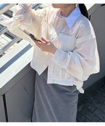IRENENNE | シアーシャツブルゾン / Sheer Shirt Blouson(シャツ/ブラウス)