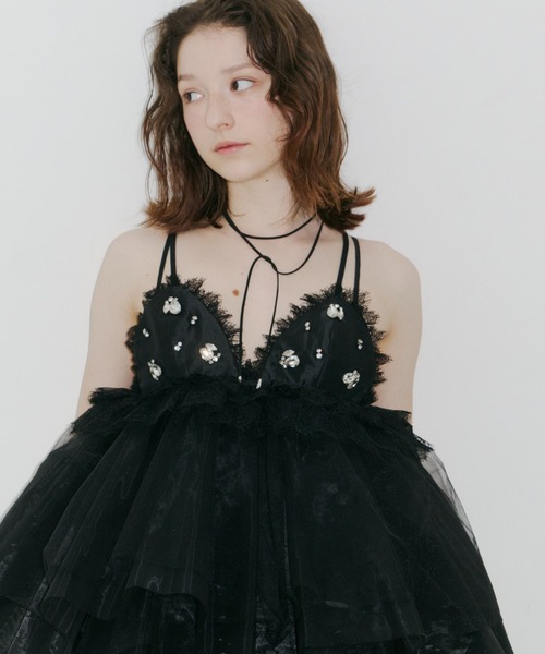 ビジュ×レースビスチェ（その他トップス）｜J1U by LA BELLE ETUDE