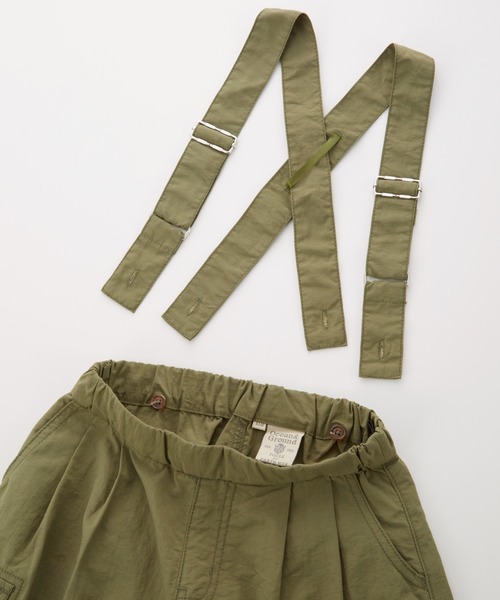 Ocean&Ground（オーシャン&グラウンド）の「ﾊﾞﾙｰﾝｶｰｺﾞｻｽﾍﾟﾝﾀﾞｰﾊﾟﾝﾂ（その他パンツ・キッズ・イエロー/ブラック/オリーブ・110/120/130/140/90）」の7枚目の写真