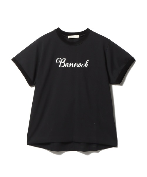 blanc basque(ブランバスク)の「BLANC basque / リンガー Tシャツ(Tシャツ/カットソー・レディース・ブラック・38)」の1枚目の写真
