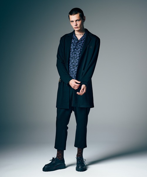 glamb（グラム）の「Waist Tuck Cropped Pants / ウエストタッククロップドパンツ（その他パンツ・メンズ・ブラック/グレー・S/M/L）」の10枚目の写真