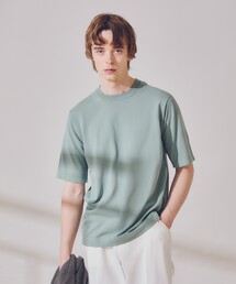DESIGNWORKS | リミットツイストニットTシャツ / 半袖ニット(ニット/セーター)