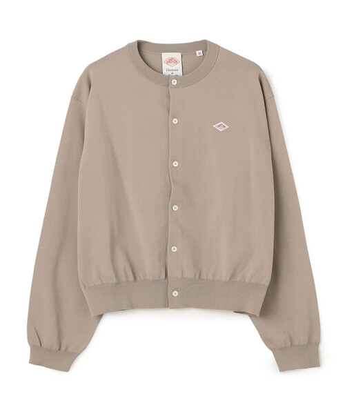DANTON（ダントン）の「Women's Jersey Knit Crew Neck Cardigan（ニット/セーター・レディース・レッド/ブラック/ライトブルー/グレー/ブルー/ブラウン系その他2・34/36）」の2枚目の写真