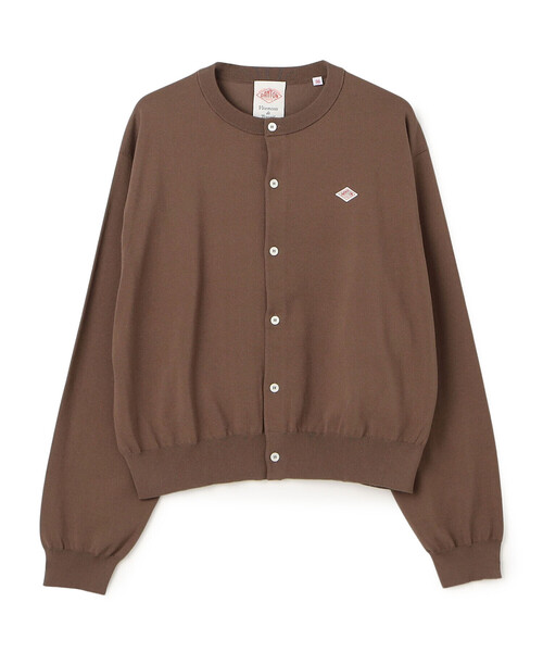 DANTON（ダントン）の「Women's Jersey Knit Crew Neck Cardigan（ニット/セーター・レディース・レッド/ブラック/ライトブルー/グレー/ブルー/ブラウン系その他2・34/36）」の3枚目の写真