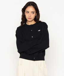 DANTON | Women's Jersey Knit Crew Neck Cardigan(ニット/セーター)