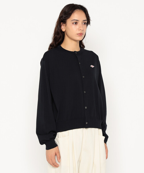 DANTON（ダントン）の「Women's Jersey Knit Crew Neck Cardigan（ニット/セーター・レディース・レッド/ブラック/ライトブルー/グレー/ブルー/ブラウン系その他2・34/36）」の10枚目の写真