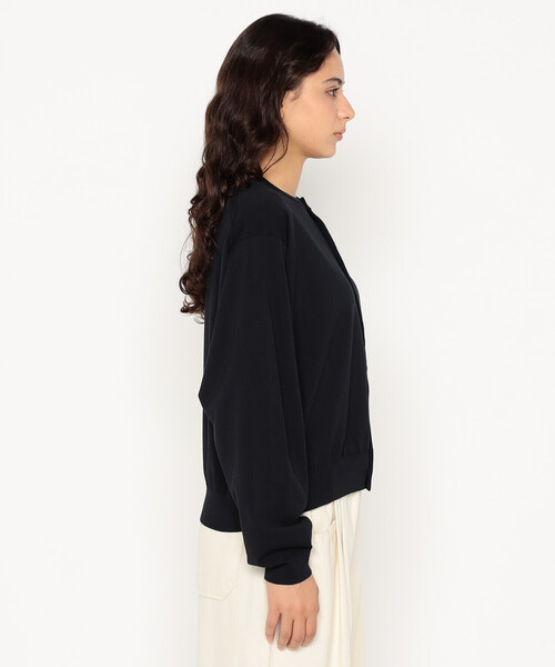 DANTON（ダントン）の「Women's Jersey Knit Crew Neck Cardigan（ニット/セーター・レディース・レッド/ブラック/ライトブルー/グレー/ブルー/ブラウン系その他2・34/36）」の11枚目の写真