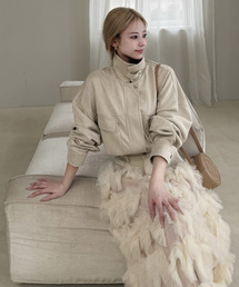 ROYAL PARTY（ロイヤルパーティー）の「アソートオーバーショートジャケット（ライダースジャケット）」