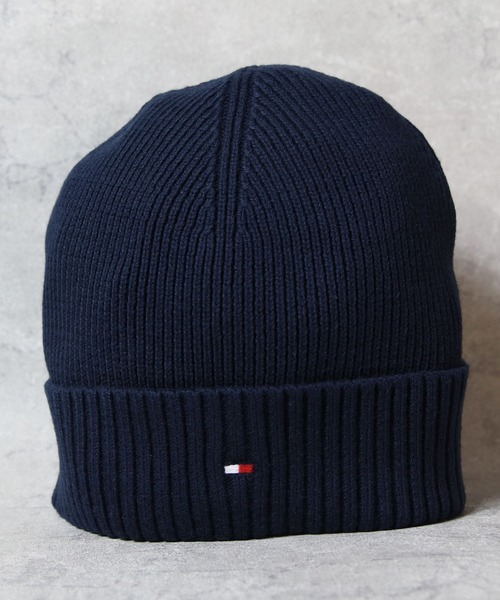 TOMMY HILFIGER(トミーヒルフィガー)の「TOMMY HILFIGER ニット帽 ビーニー(ニットキャップ/ビーニー・メンズ・クリーム/ブルー/グレー/ブラック・FREE)」の9枚目の写真