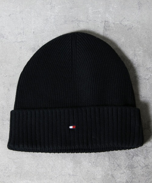 TOMMY HILFIGER(トミーヒルフィガー)の「TOMMY HILFIGER ニット帽 ビーニー(ニットキャップ/ビーニー・メンズ・クリーム/ブルー/グレー/ブラック・FREE)」の11枚目の写真