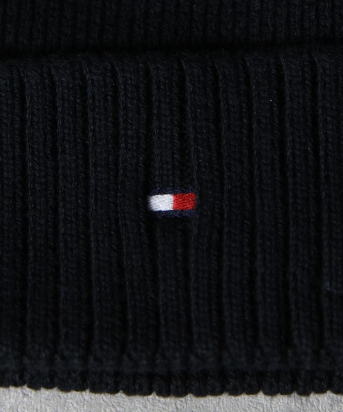 TOMMY HILFIGER(トミーヒルフィガー)の「TOMMY HILFIGER ニット帽 ビーニー(ニットキャップ/ビーニー・メンズ・クリーム/ブルー/グレー/ブラック・FREE)」の13枚目の写真