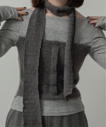 lawgy（ラウジー）の「tie set docking bustier tops / タイセットドッキングビスチェトップス（その他トップス）」