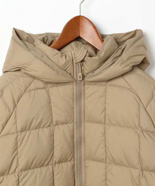 DANTON（ダントン）の「【DANTON(ダントン)】Aラインダウンジャケット（ダウンジャケット/コート・レディース・ブラック/ベージュ・MEDIUM/SMALL）」の4枚目の写真