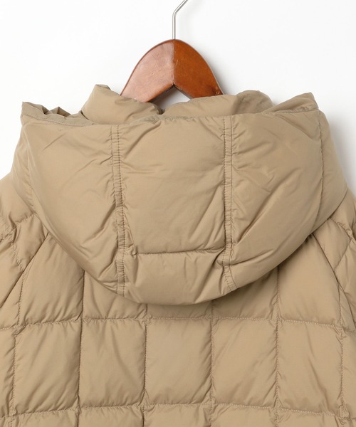 DANTON（ダントン）の「【DANTON(ダントン)】Aラインダウンジャケット（ダウンジャケット/コート・レディース・ブラック/ベージュ・MEDIUM/SMALL）」の5枚目の写真