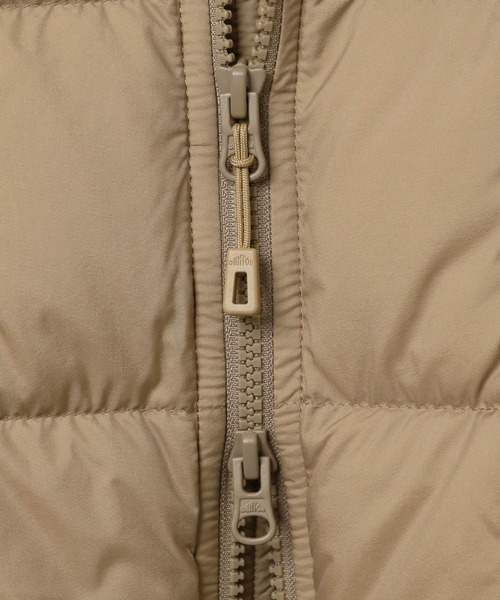 DANTON（ダントン）の「【DANTON(ダントン)】Aラインダウンジャケット（ダウンジャケット/コート・レディース・ブラック/ベージュ・MEDIUM/SMALL）」の7枚目の写真