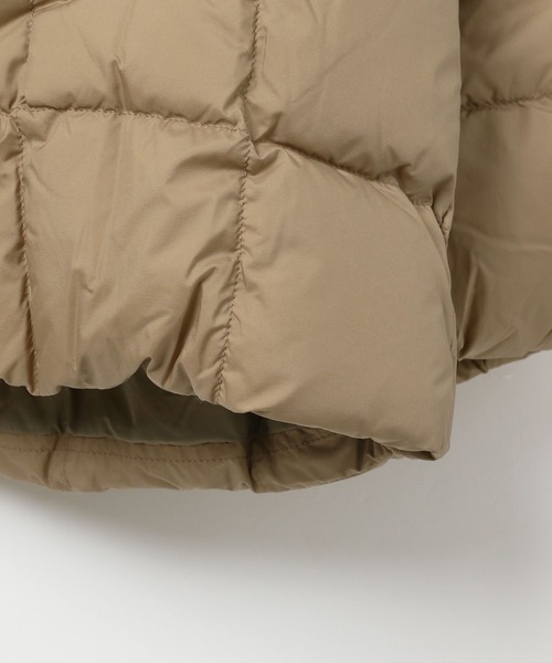 DANTON（ダントン）の「【DANTON(ダントン)】Aラインダウンジャケット（ダウンジャケット/コート・レディース・ブラック/ベージュ・MEDIUM/SMALL）」の9枚目の写真