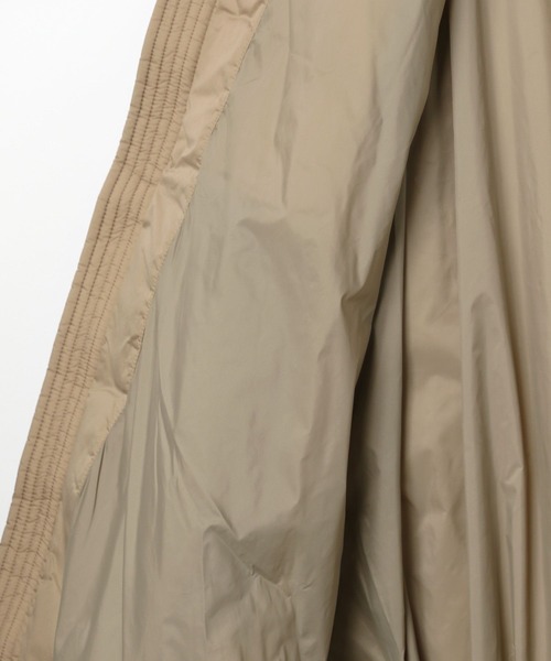 DANTON（ダントン）の「【DANTON(ダントン)】Aラインダウンジャケット（ダウンジャケット/コート・レディース・ブラック/ベージュ・MEDIUM/SMALL）」の12枚目の写真