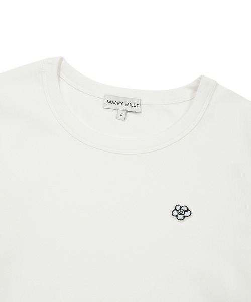 Wacky WiLLy(ワッキーウィリー)の「WOMEN'S BASIC COTTON LONG SLEEVE(Tシャツ/カットソー・レディース・ネイビー/ホワイト/ライトグレー・SMALL/MEDIUM)」の6枚目の写真