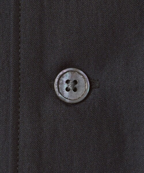 BEAUTY&YOUTH UNITED ARROWS(ビューティーアンドユースユナイテッドアローズ)の「KOMATSU PACK キャンプカラー ショートスリーブ シャツ GRANDE型 セットアップ対応 撥水 ウォッシャブル(シャツ/ブラウス・メンズ・ダークグレー/ネイビー/モカ・XL/L/M/S)」の11枚目の写真