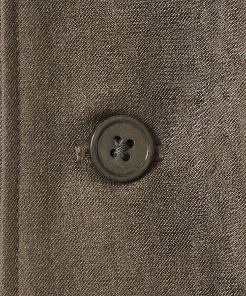 BEAUTY&YOUTH UNITED ARROWS(ビューティーアンドユースユナイテッドアローズ)の「KOMATSU PACK キャンプカラー ショートスリーブ シャツ GRANDE型 セットアップ対応 撥水 ウォッシャブル(シャツ/ブラウス・メンズ・ダークグレー/ネイビー/モカ・XL/L/M/S)」の13枚目の写真