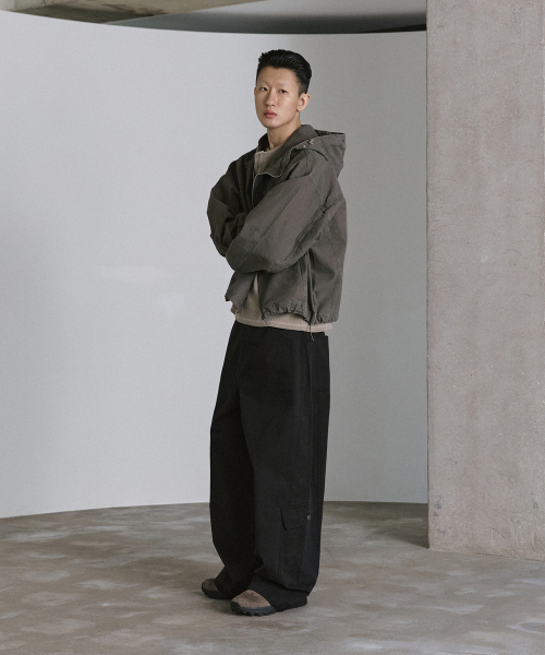 P.IN.O(ピインオ)の「フィールドコットンジッパージャケット - ウォッシュドブラウン(その他アウター・メンズ・その他・MEDIUM/LARGE)」の3枚目の写真