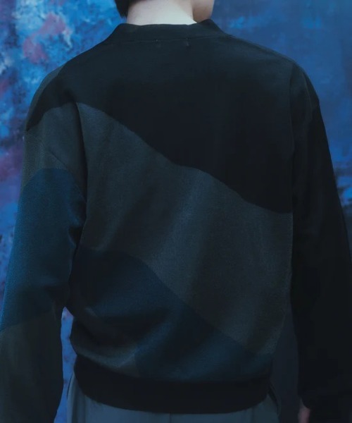 Etrarium(エトラリウム)の「KISEKI Sheer Cardigan(カーディガン/ボレロ・メンズ・ブラック・FREE)」の4枚目の写真