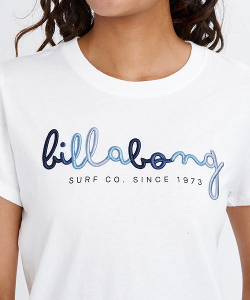 BILLABONG(ビラボン)の「BILLABONG/ビラボン 半袖 Tシャツ ロゴ ショート丈 BG013218(Tシャツ/カットソー・レディース・イエロー/ホワイト/ブラック・M/L)」の5枚目の写真