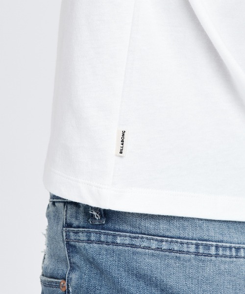 BILLABONG(ビラボン)の「BILLABONG/ビラボン 半袖 Tシャツ ロゴ ショート丈 BG013218(Tシャツ/カットソー・レディース・イエロー/ホワイト/ブラック・M/L)」の7枚目の写真