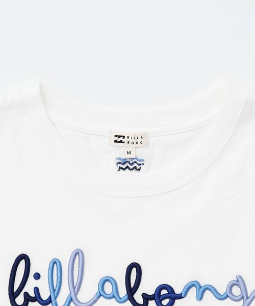 BILLABONG(ビラボン)の「BILLABONG/ビラボン 半袖 Tシャツ ロゴ ショート丈 BG013218(Tシャツ/カットソー・レディース・イエロー/ホワイト/ブラック・M/L)」の8枚目の写真