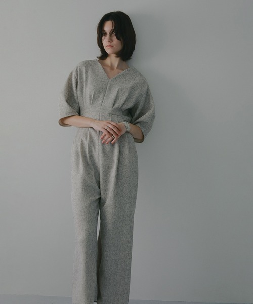 MANOF（マノフ）の「TWEED WIDE ALL IN ONE（つなぎ/オールインワン・レディース・その他/ブラック・S/M）」の10枚目の写真