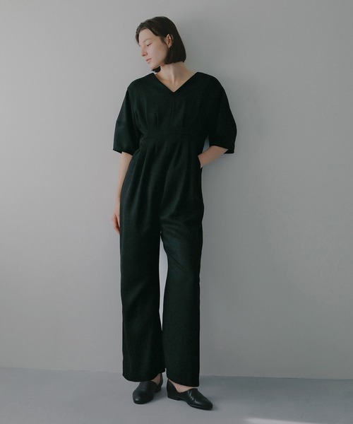 MANOF（マノフ）の「TWEED WIDE ALL IN ONE（つなぎ/オールインワン・レディース・その他/ブラック・S/M）」の14枚目の写真