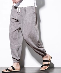 ARCADE | 綿麻リラックスジョガーリネンパンツ(その他パンツ)