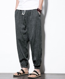 CTHY シティ ウールライク センターシーム サルエルパンツ ZOZO ルーズシルエットドレープサルエルワイドショーツ TR/裏毛スウェット