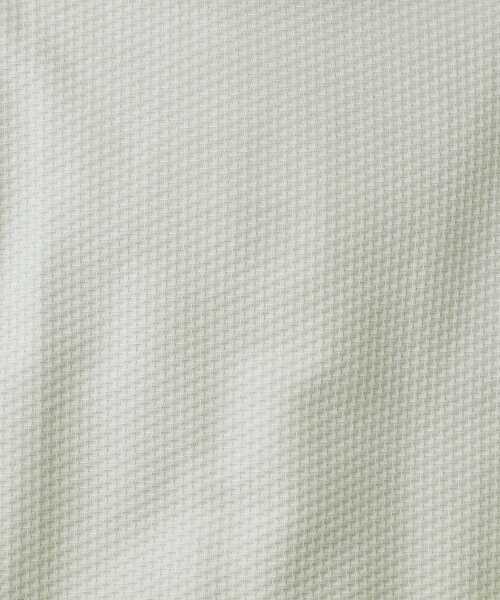 THE SHOP TK (ザ ショップ ティーケー )の「ハニカム リンクス半袖Tシャツ 洗濯機OK(Tシャツ/カットソー・メンズ・オフホワイト/ライトグレー/ネイビー・01/02/04)」の4枚目の写真