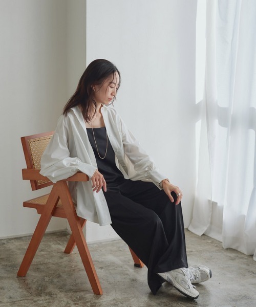 RASW（ラス）の「[RASW]サテンストレートパンツ（その他パンツ・レディース・ブラック/ブラウン・L/M/S）」の22枚目の写真