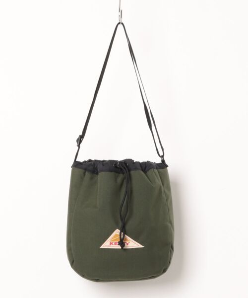 TSURUYA（ツルヤ）の「《KELTY》REVERSIBLE KINCHAKU（ショルダーバッグ・メンズ・マスタード/ネイビー/タン/オリーブ/ブラウン系その他/セージグリーン/グレー系その他・フリー）」の4枚目の写真
