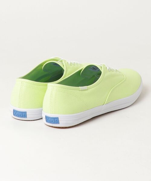 Keds(ケッズ)の「Keds ケッズ チャンピオン キャンバス ライム(スニーカー・レディース・ライム・23.5cm/24.0cm/22.5cm/23.0cm/24.5cm/25.0cm)」の7枚目の写真
