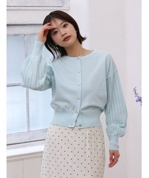 fifth（フィフス）の「透かしスリーブカーディガン（カーディガン/ボレロ）」