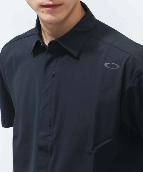 OAKLEY（オークリー）の「オークリー  MULTI SS SHIRTS 6.0（ポロシャツ・メンズ・ホワイト/ネイビー/ブラック・M/L/LL/3L）」の13枚目の写真