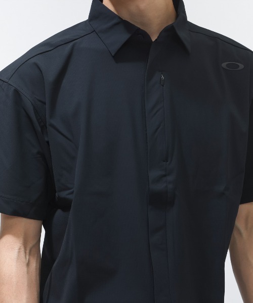 OAKLEY（オークリー）の「オークリー  MULTI SS SHIRTS 6.0（ポロシャツ・メンズ・ホワイト/ネイビー/ブラック・M/L/LL/3L）」の14枚目の写真