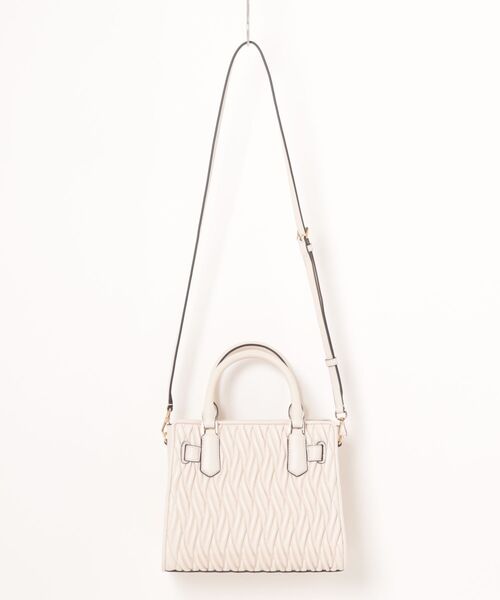 MICHAEL KORS（マイケルコース）の「LANDON SM SATCHEL Satchel（ハンドバッグ・レディース・ベージュ系・FREE）」の2枚目の写真