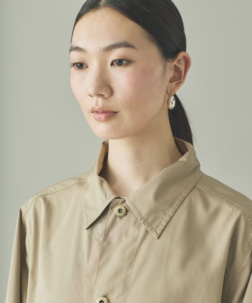 UNIVERSAL OVERALL（ユニバーサルオーバーオール）の「Curensology(カレンソロジー)/【UNIVERSAL OVERALL】別注ワークジャケット（ブルゾン・レディース・キャメル/ブラック・FREE）」の6枚目の写真