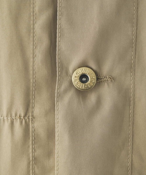 UNIVERSAL OVERALL（ユニバーサルオーバーオール）の「Curensology(カレンソロジー)/【UNIVERSAL OVERALL】別注ワークジャケット（ブルゾン・レディース・キャメル/ブラック・FREE）」の9枚目の写真