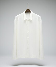 DESIGNWORKS（デザインワークス）の「シルクブレンド シャツカーディガン（シャツ/ブラウス）」