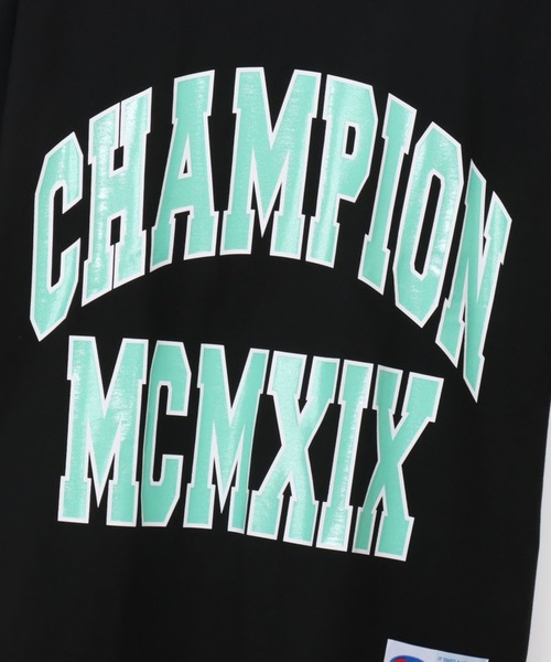 Champion(チャンピオン)の「Champion ルーズフィットショートスリーブTシャツ(Tシャツ/カットソー・メンズ・ブラック/ホワイト/杢グレー/イエロー・XL/L/M)」の10枚目の写真